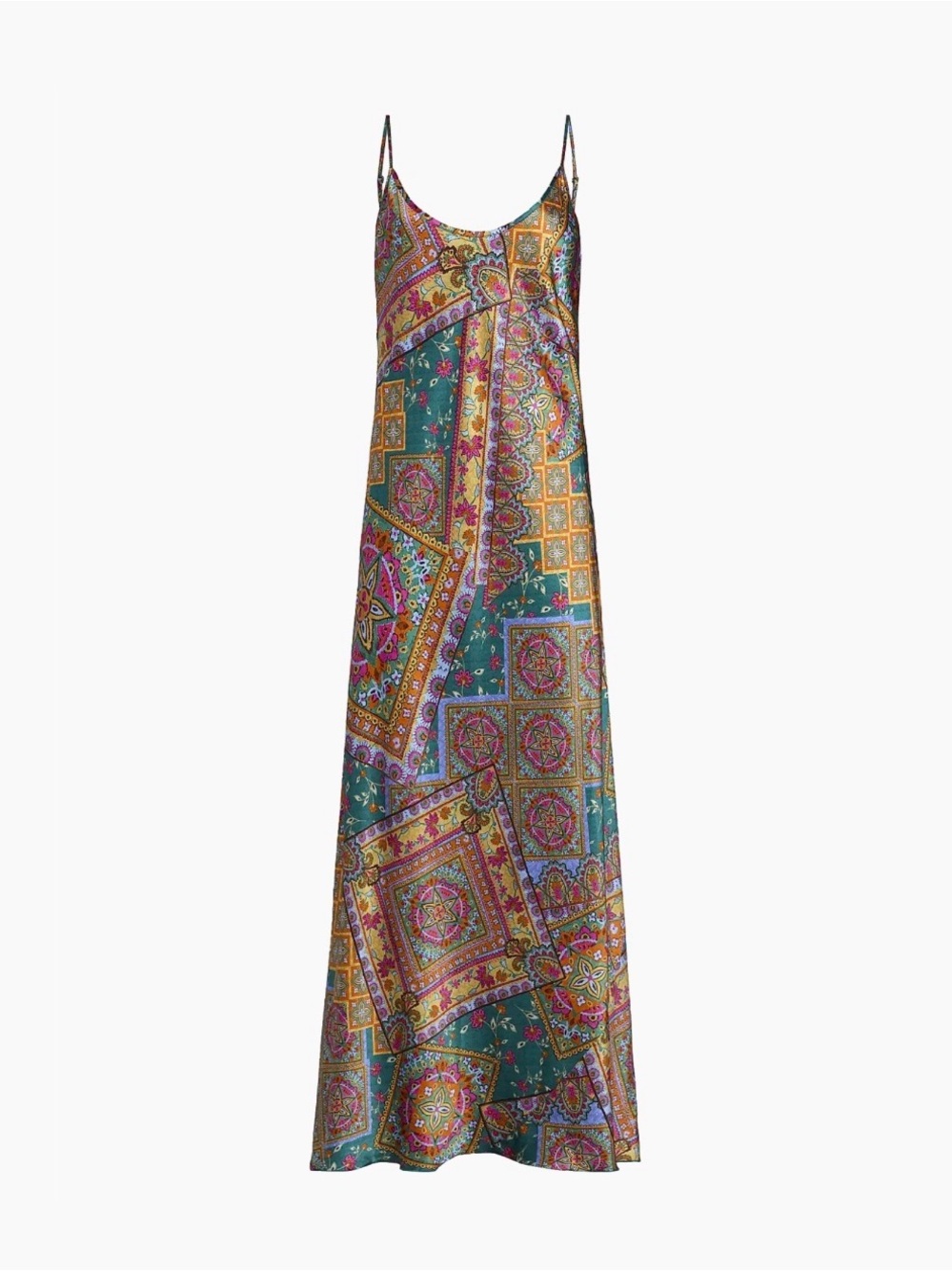 Johnny Was Gigianna Printed Slip Dress NWT